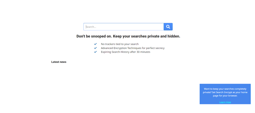 Search Encrypt