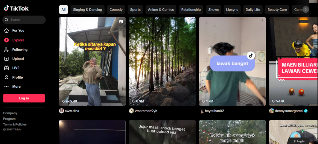 TikTok - Search Engine Selain Google