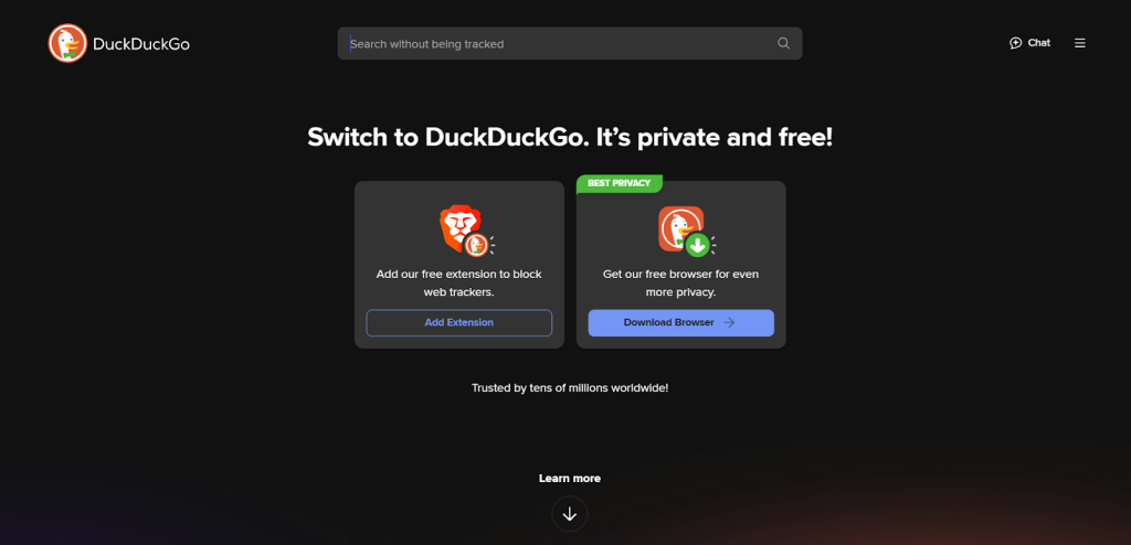 DuckDuckGo - Search Engine Selain Google