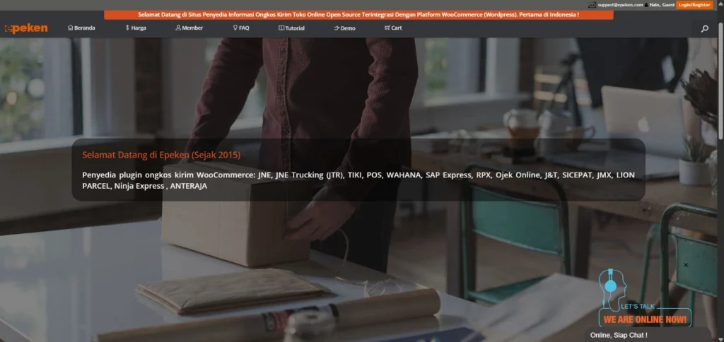 Epeken - Plugin WordPress untuk Toko Online Terbaik