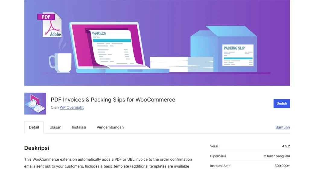 WooCommerce PDF Invoice & Packing Slips - Plugin WordPress untuk Toko Online Terbaik