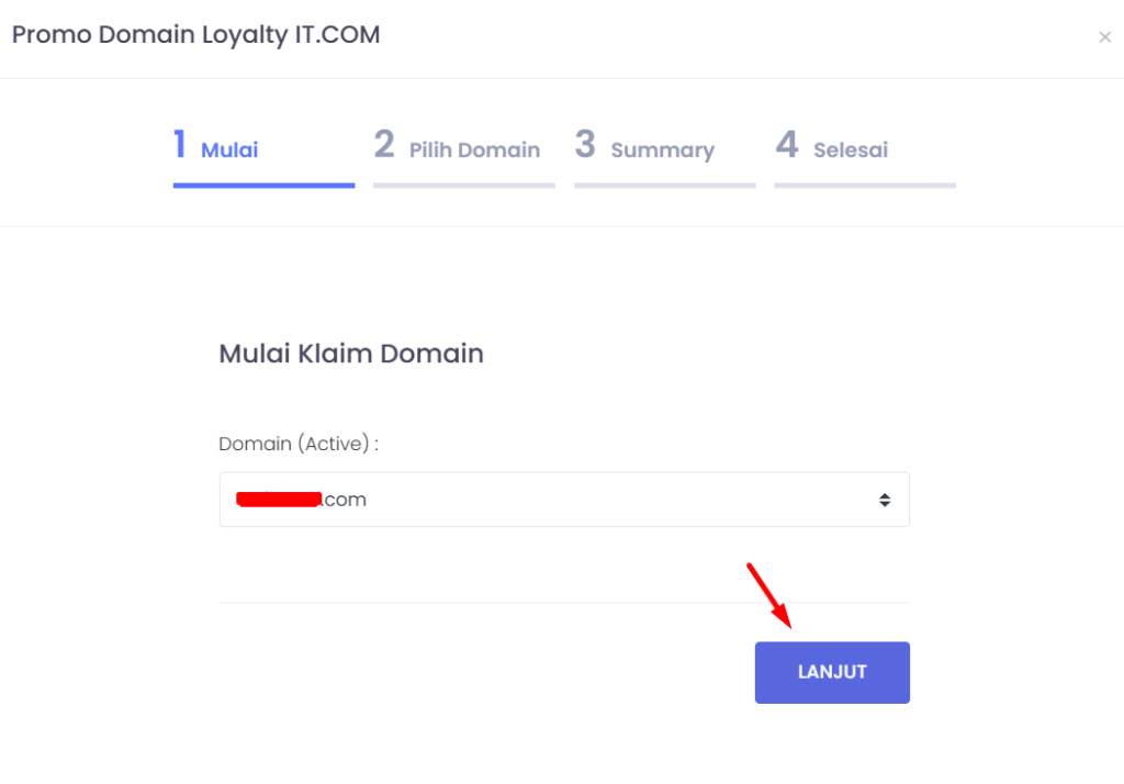 pilih nama domain